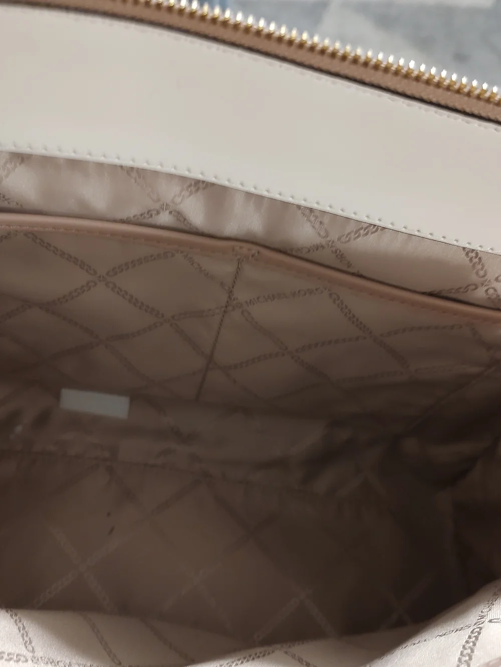 Michael Kors Women's Blush Pink Leather Satchel